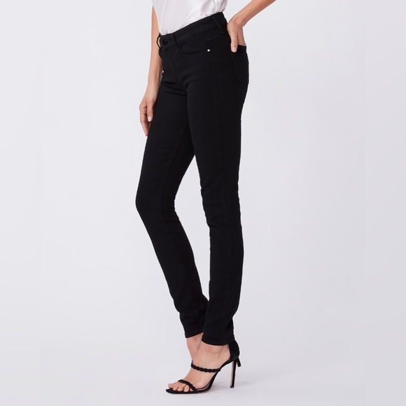 PAIGE Verdugo Ultra Skinny - Black Overdye - Picture 6 of 12